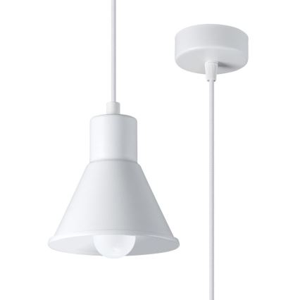 Chandelier on a string TALEJA 1xE27/60W/230V white