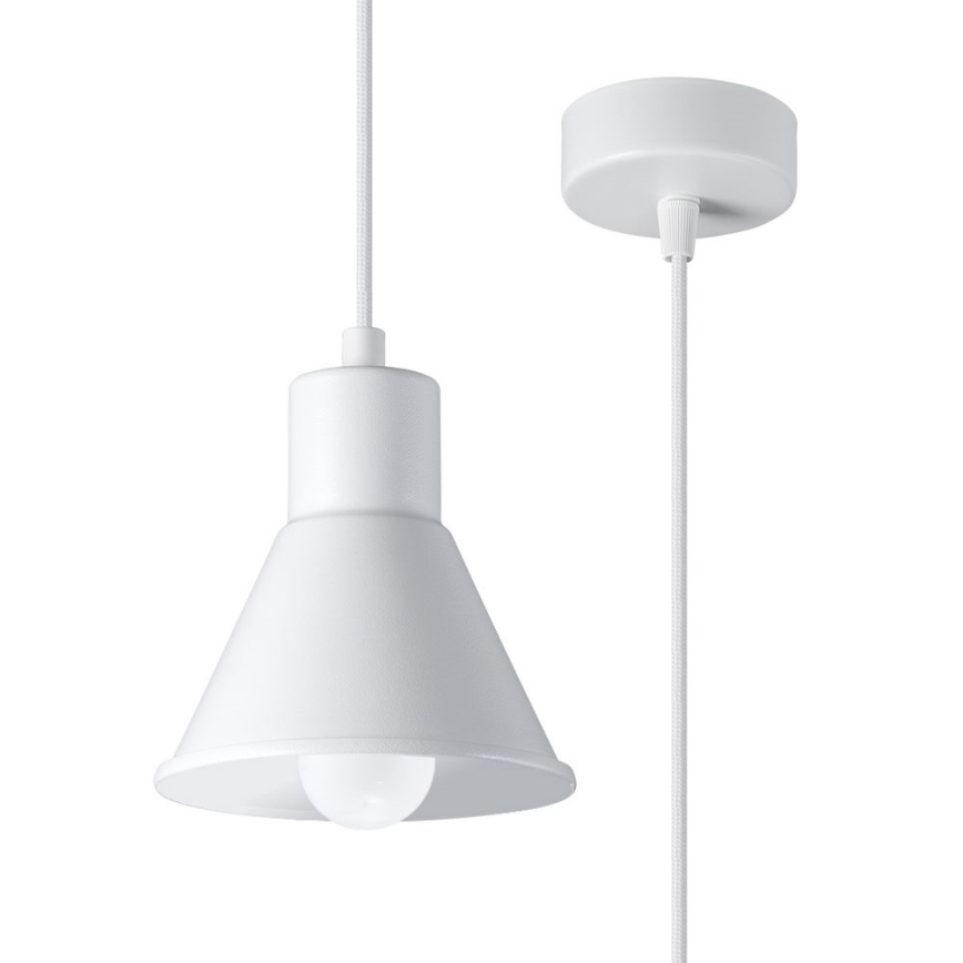 Chandelier on a string TALEJA 1xE27/60W/230V white