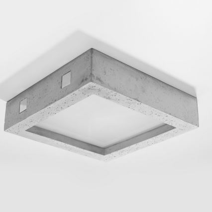 LED Ceiling light RIZA LED/18W/230V concrete