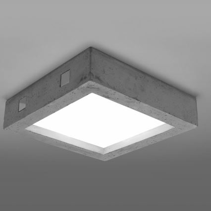 LED Ceiling light RIZA LED/18W/230V concrete
