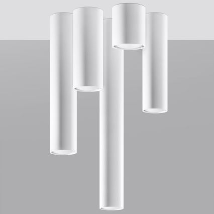 Spotlight LAGOS 1xGU10/10W/230V 10 cm white