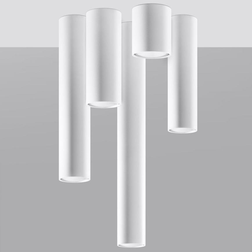 Spotlight LAGOS 1xGU10/10W/230V 20 cm white