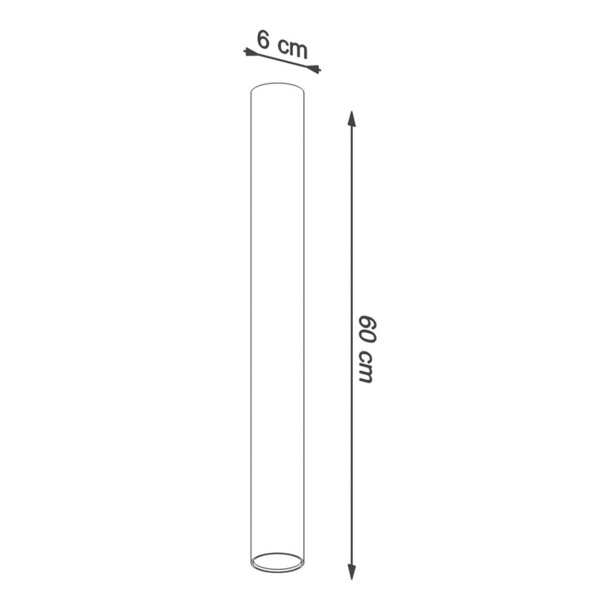 Spotlight LAGOS 1xGU10/10W/230V 60 cm white