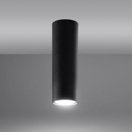 Spotlight LAGOS 1xGU10/10W/230V 20 cm black