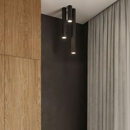 Spotlight LAGOS 1xGU10/10W/230V 40 cm black