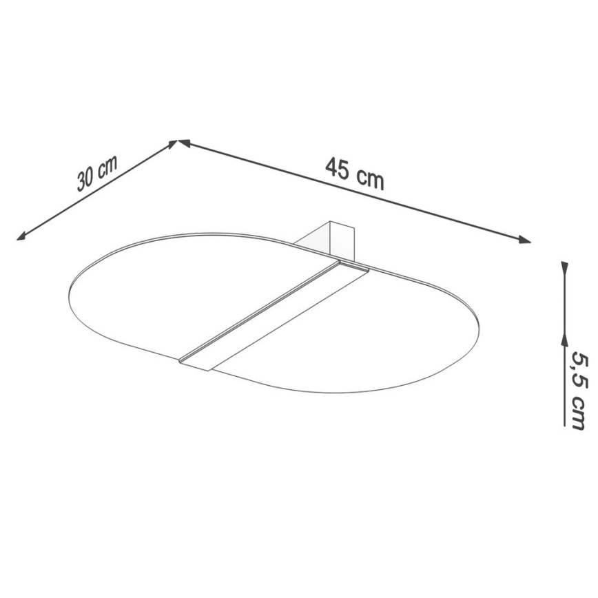 Ceiling light SALIA 2xG9/40W/230V