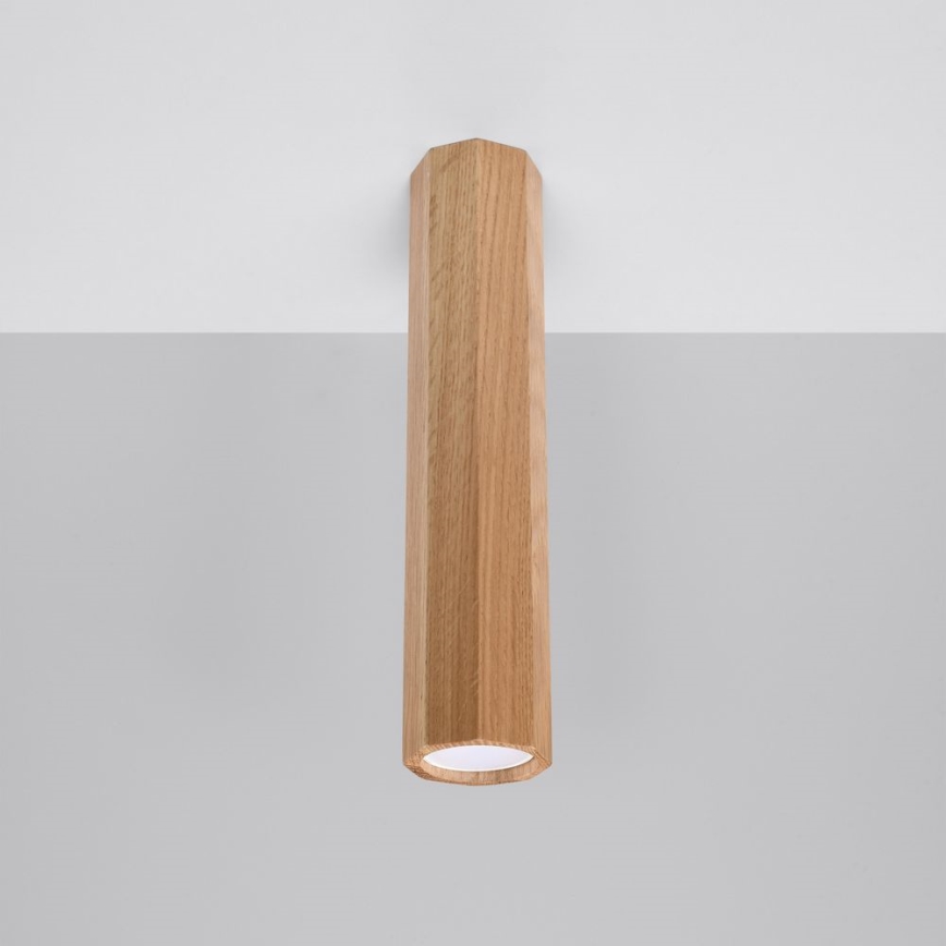 Spotlight ZEKE 1xGU10/40W/230V 30 cm oak