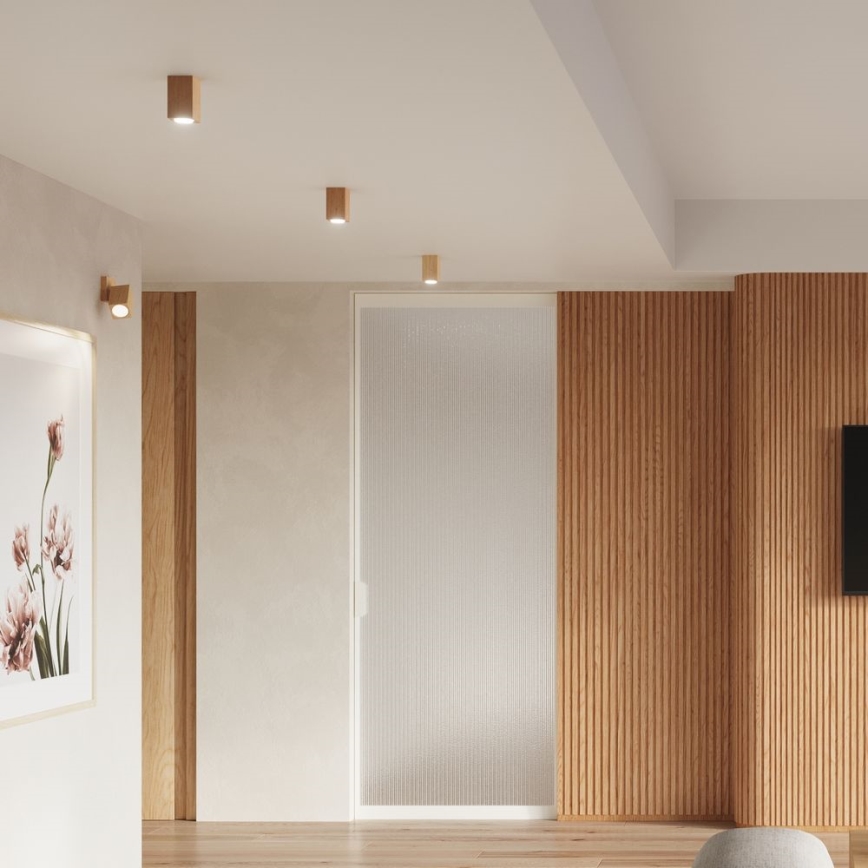 Spotlight KEKE 1xGU10/40W/230V 30 cm oak