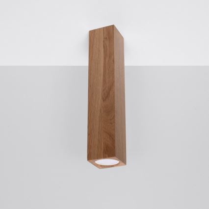 Spotlight KEKE 1xGU10/40W/230V 30 cm oak