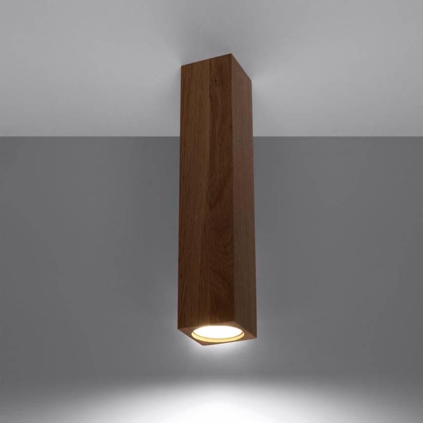 Spotlight KEKE 1xGU10/40W/230V 30 cm oak