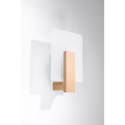 LAPPO Wall Light 1xE14/10W/230V Beige