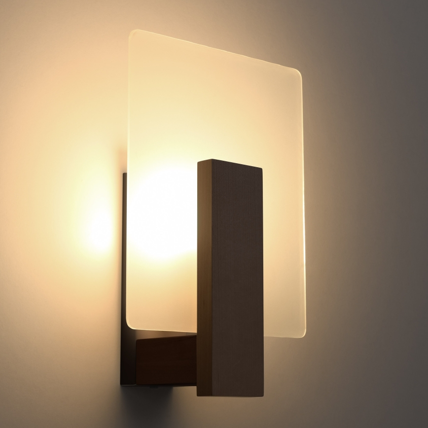 LAPPO wall light 1xE14/10W/230V wenge