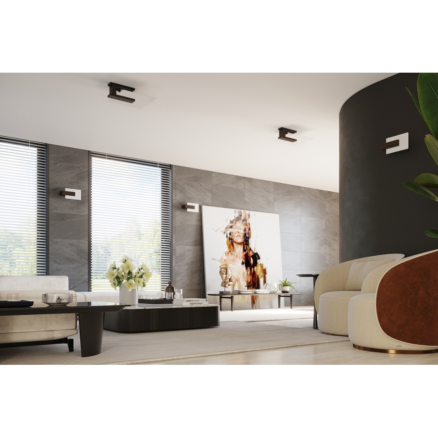 LAPPO wall light 1xE14/10W/230V wenge