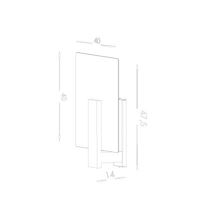 LAPPO ceiling light 2xE27/15W/230V wenge