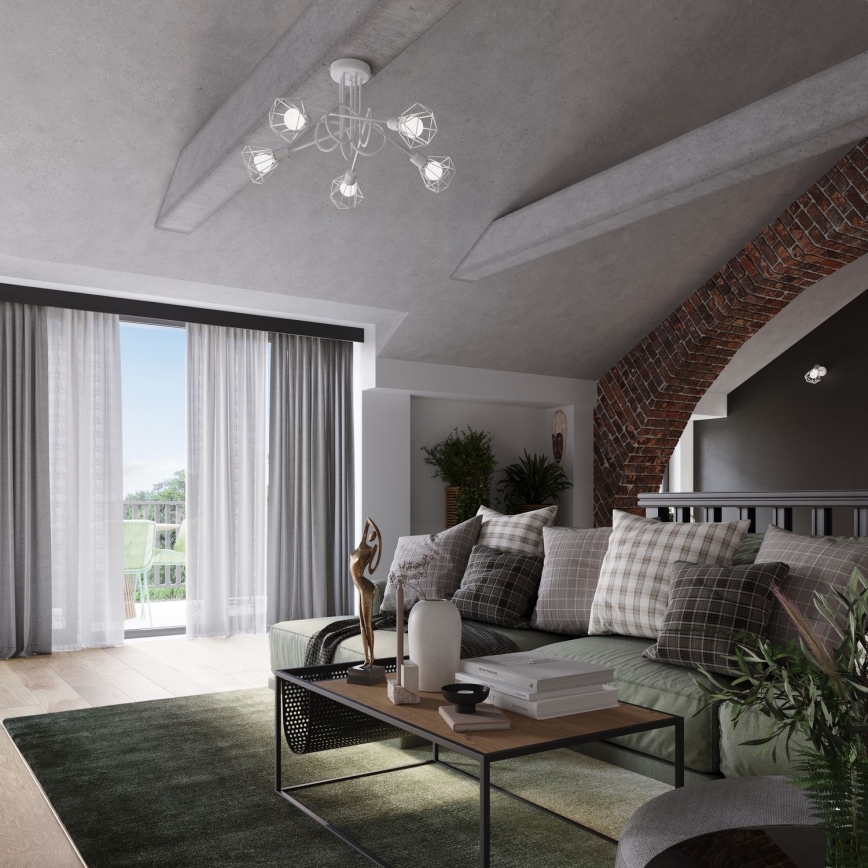 Wall spotlight ARTEMIS 1xE14/40W/230V white