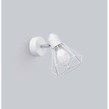 Wall spotlight ARTEMIS 1xE14/40W/230V white