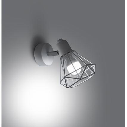 Wall spotlight ARTEMIS 1xE14/40W/230V white