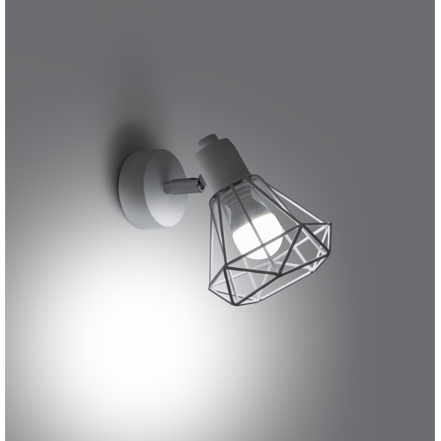 Wall spotlight ARTEMIS 1xE14/40W/230V white