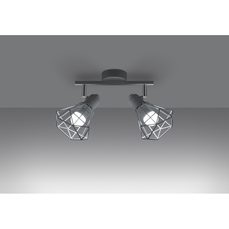 Spotlight ARTEMIS 2xE14/40W/230V white