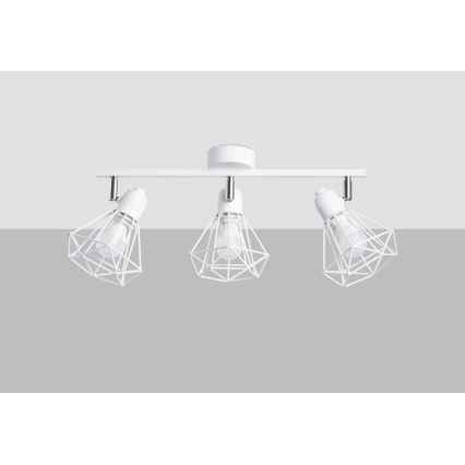 Spotlight ARTEMIS 3xE14/40W/230V white