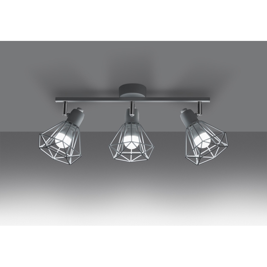 Spotlight ARTEMIS 3xE14/40W/230V white