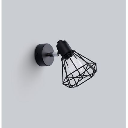 Wall spotlight ARTEMIS 1xE14/40W/230V black