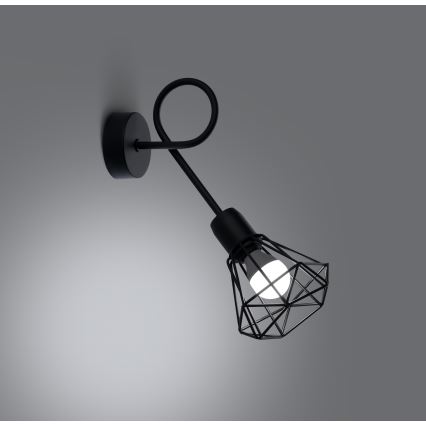Wall light ARTEMIS 1xE14/40W/230V black