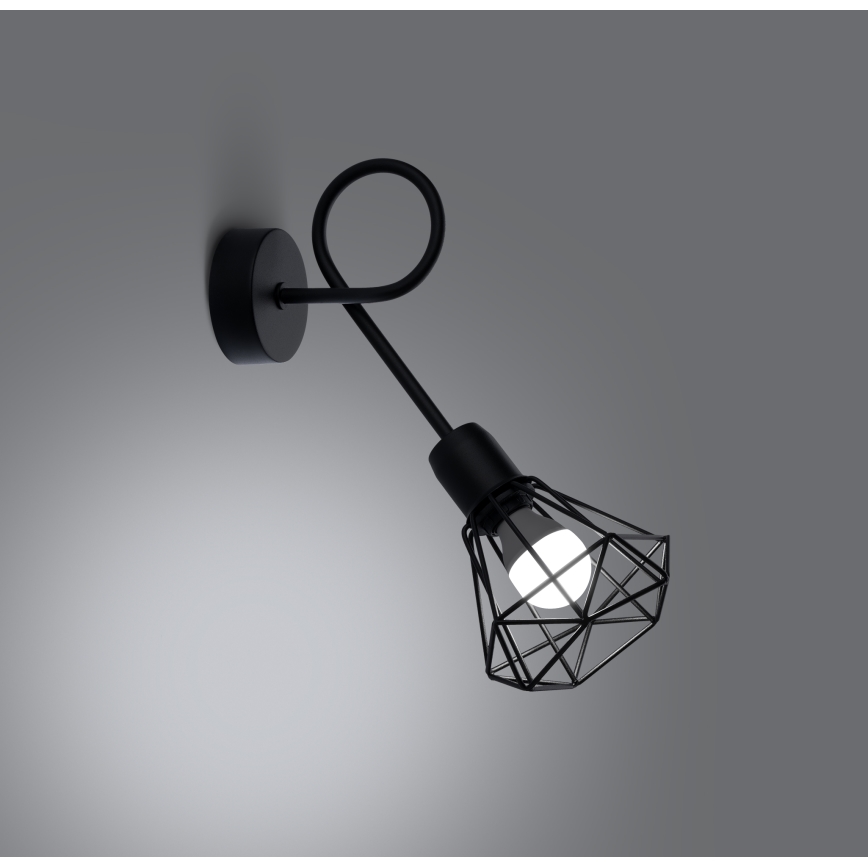 Wall light ARTEMIS 1xE14/40W/230V black