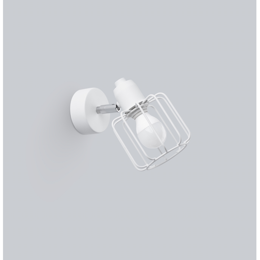 Wall spotlight BELUCI 1xE14/40W/230V white