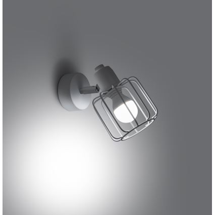 Wall spotlight BELUCI 1xE14/40W/230V white
