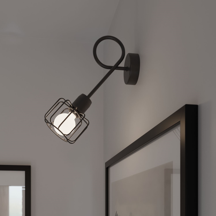 Wall light BELUCI 1xE14/40W/230V black