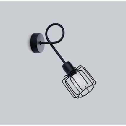 Wall light BELUCI 1xE14/40W/230V black