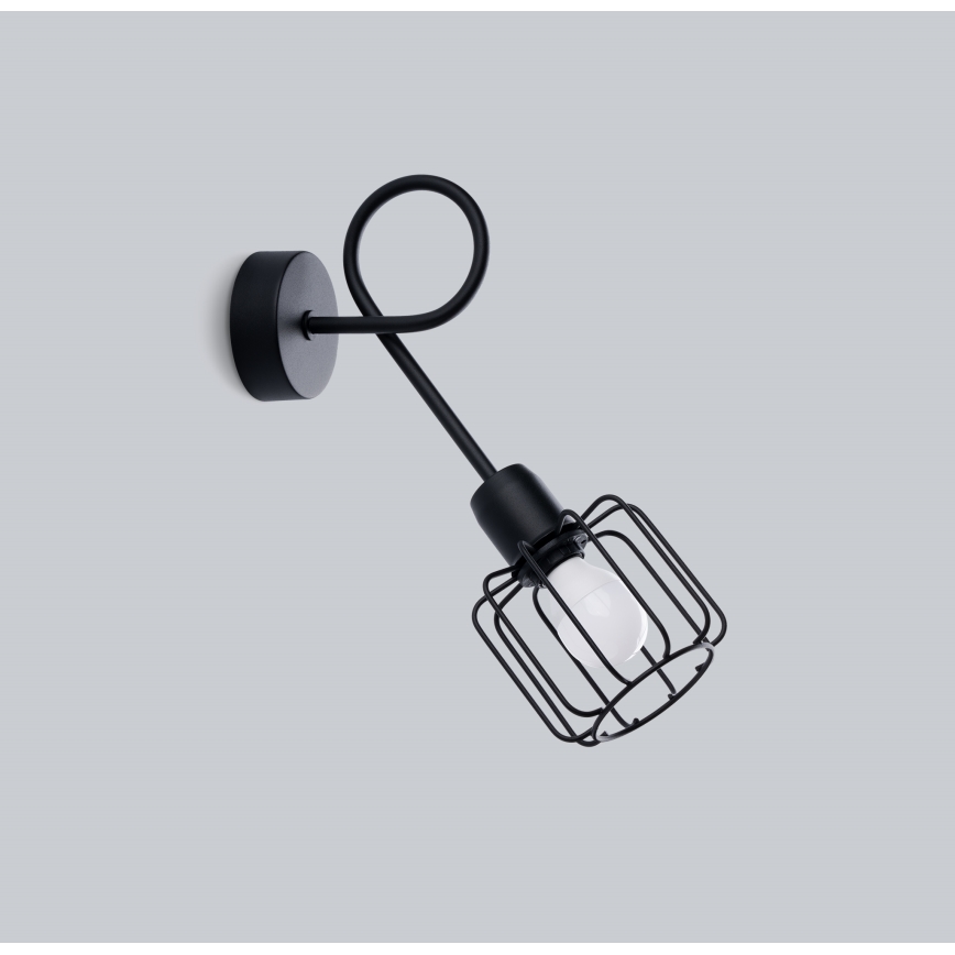 Wall light BELUCI 1xE14/40W/230V black