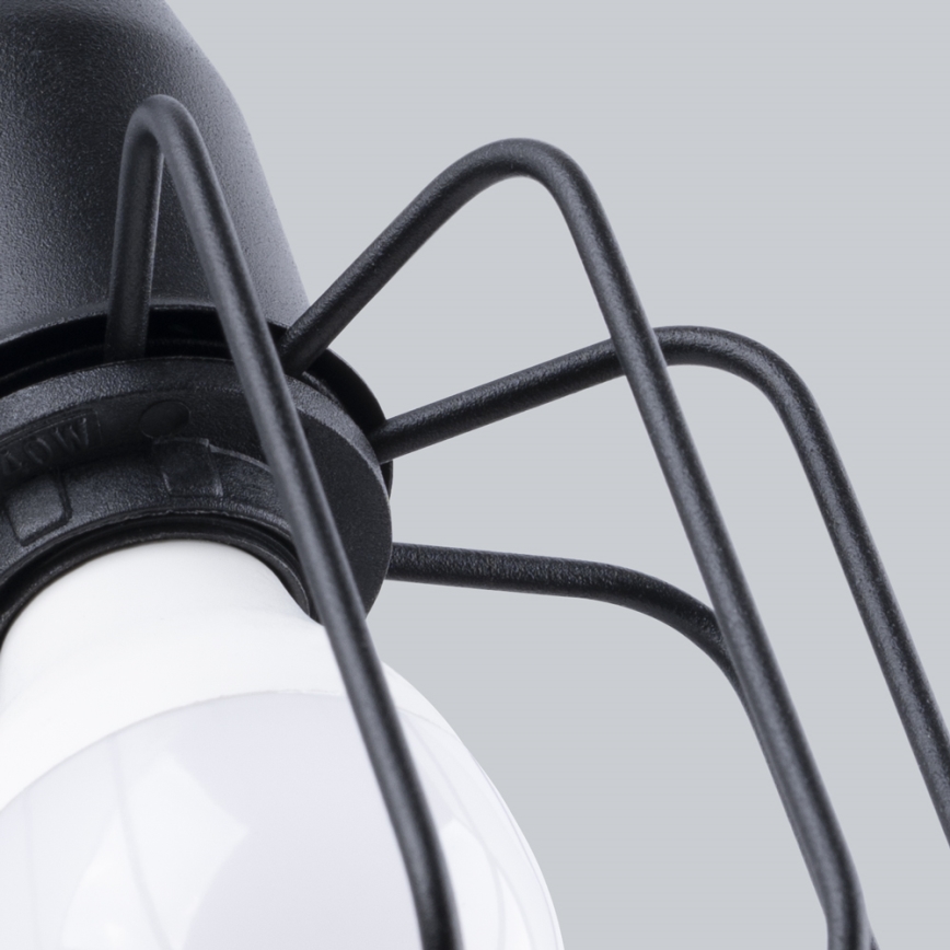 Wall light BELUCI 1xE14/40W/230V black