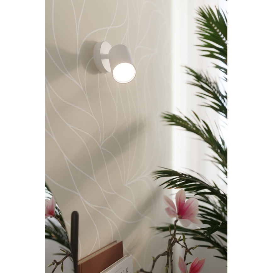 Wall spotlight LEMMI 1xGU10/40W/230V white