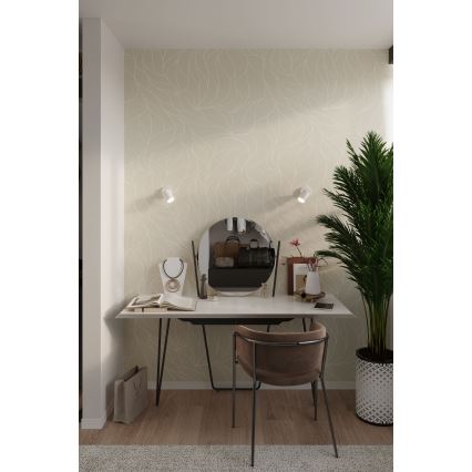 Wall spotlight LEMMI 1xGU10/40W/230V white