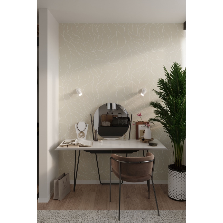 Wall spotlight LEMMI 1xGU10/40W/230V white