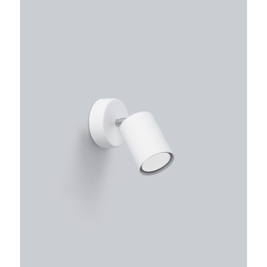 Wall spotlight LEMMI 1xGU10/40W/230V white