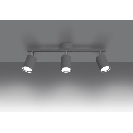 Spotlight LEMMI 3xGU10/40W/230V white