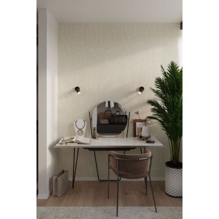 Wall spotlight LEMMI 1xGU10/40W/230V black
