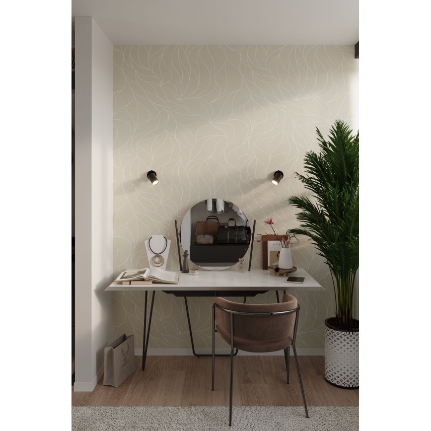 Wall spotlight LEMMI 1xGU10/40W/230V black