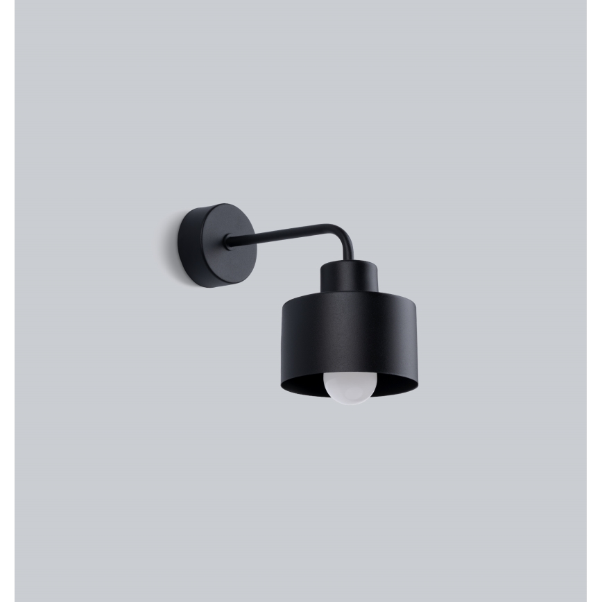 Wall lamp SAVAR 1xE27/60W/230V black