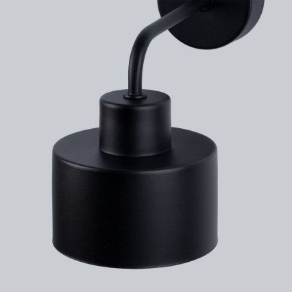 Wall lamp SAVAR 1xE27/60W/230V black