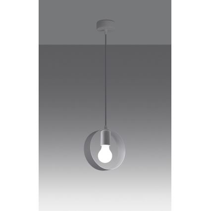 Chandelier on a string TITRAN 1xE27/60W/230V white