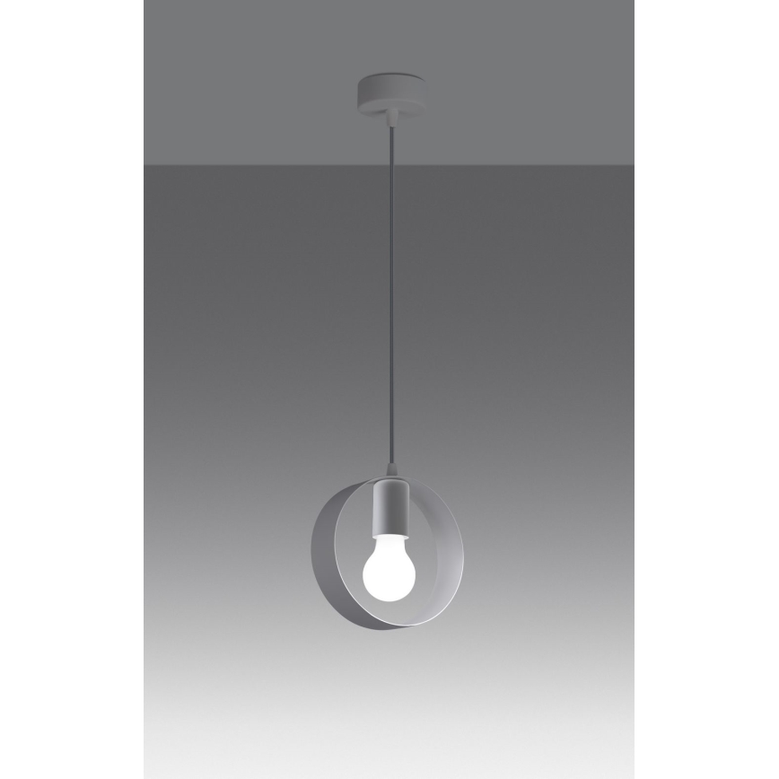 Chandelier on a string TITRAN 1xE27/60W/230V white
