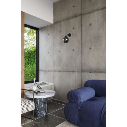 Wall lamp ALINO 1xE27/60W/230V black