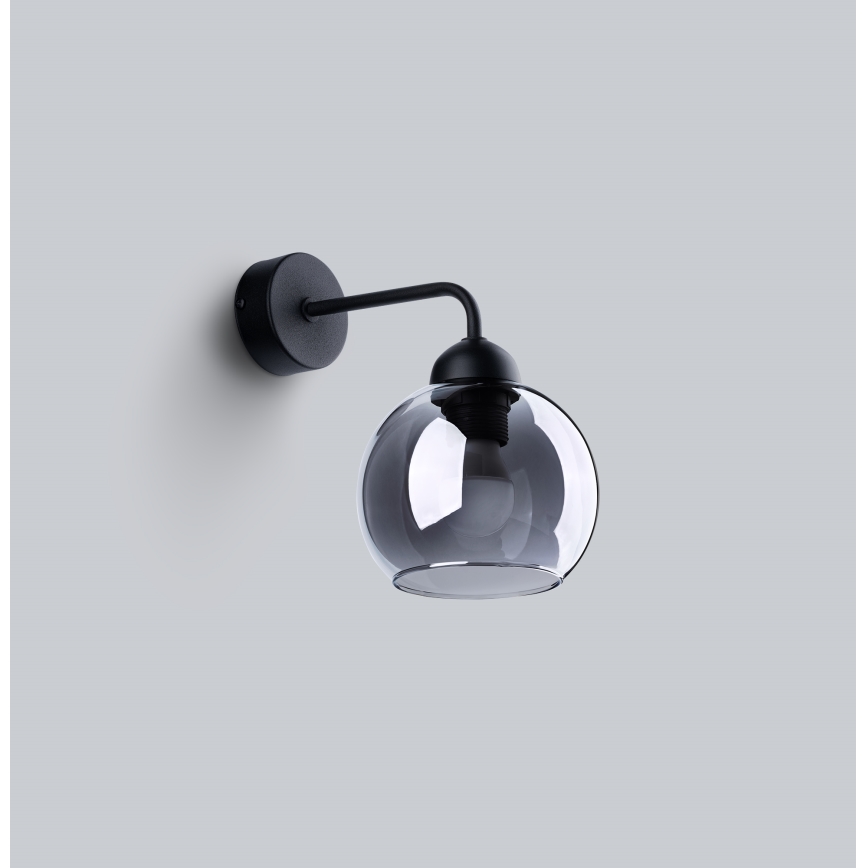 Wall lamp ALINO 1xE27/60W/230V black