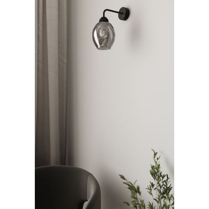 Wall lamp FILLAN 1xE27/60W/230V black
