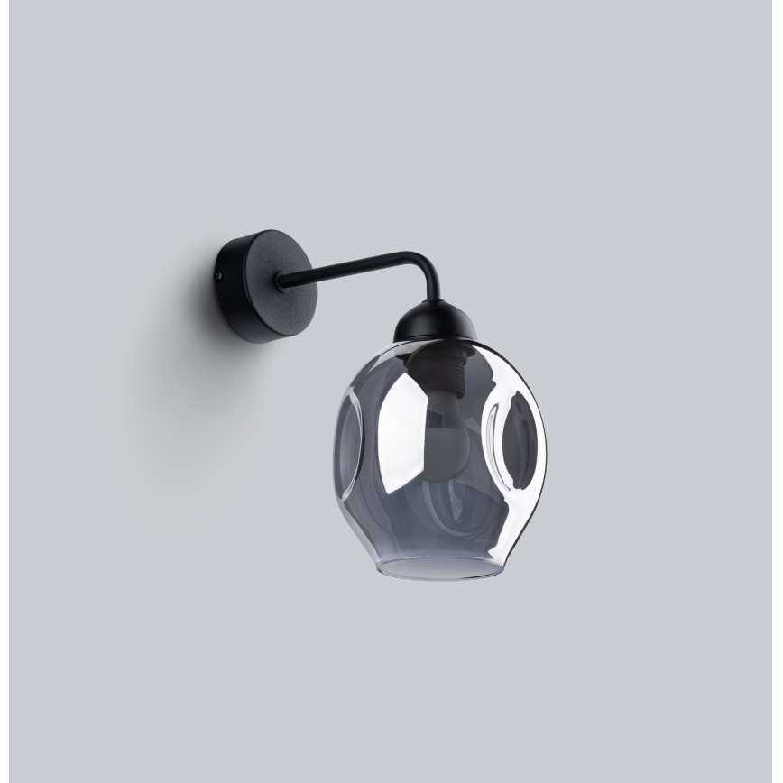 Wall lamp FILLAN 1xE27/60W/230V black