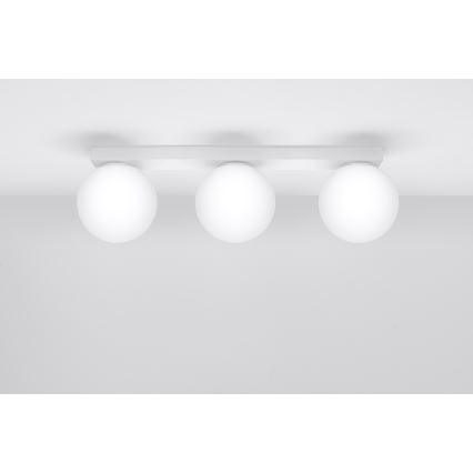 Ceiling light YOLI 3xG9/12W/230V white
